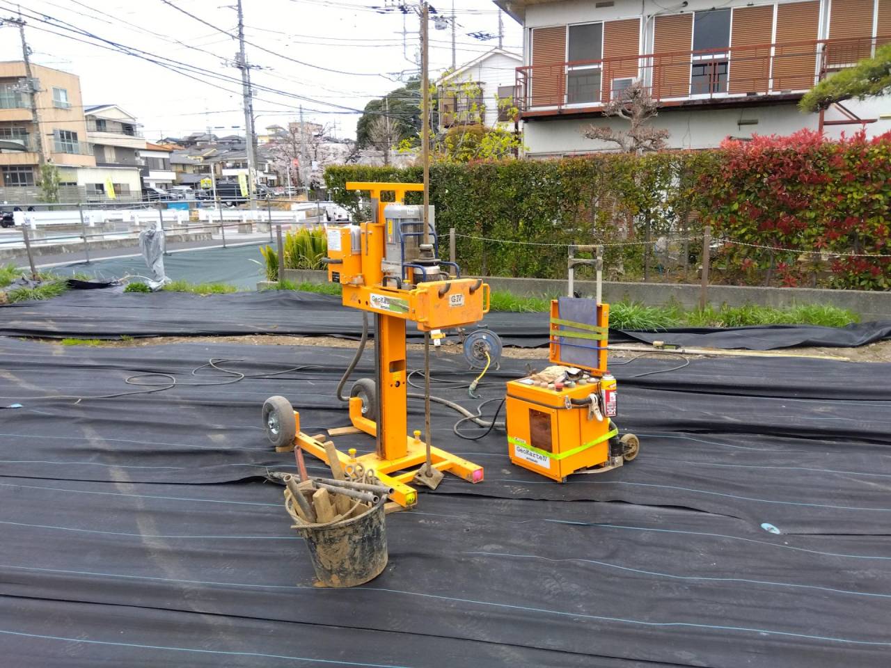 地盤改良工事を行っている会社です！！積極採用中！！